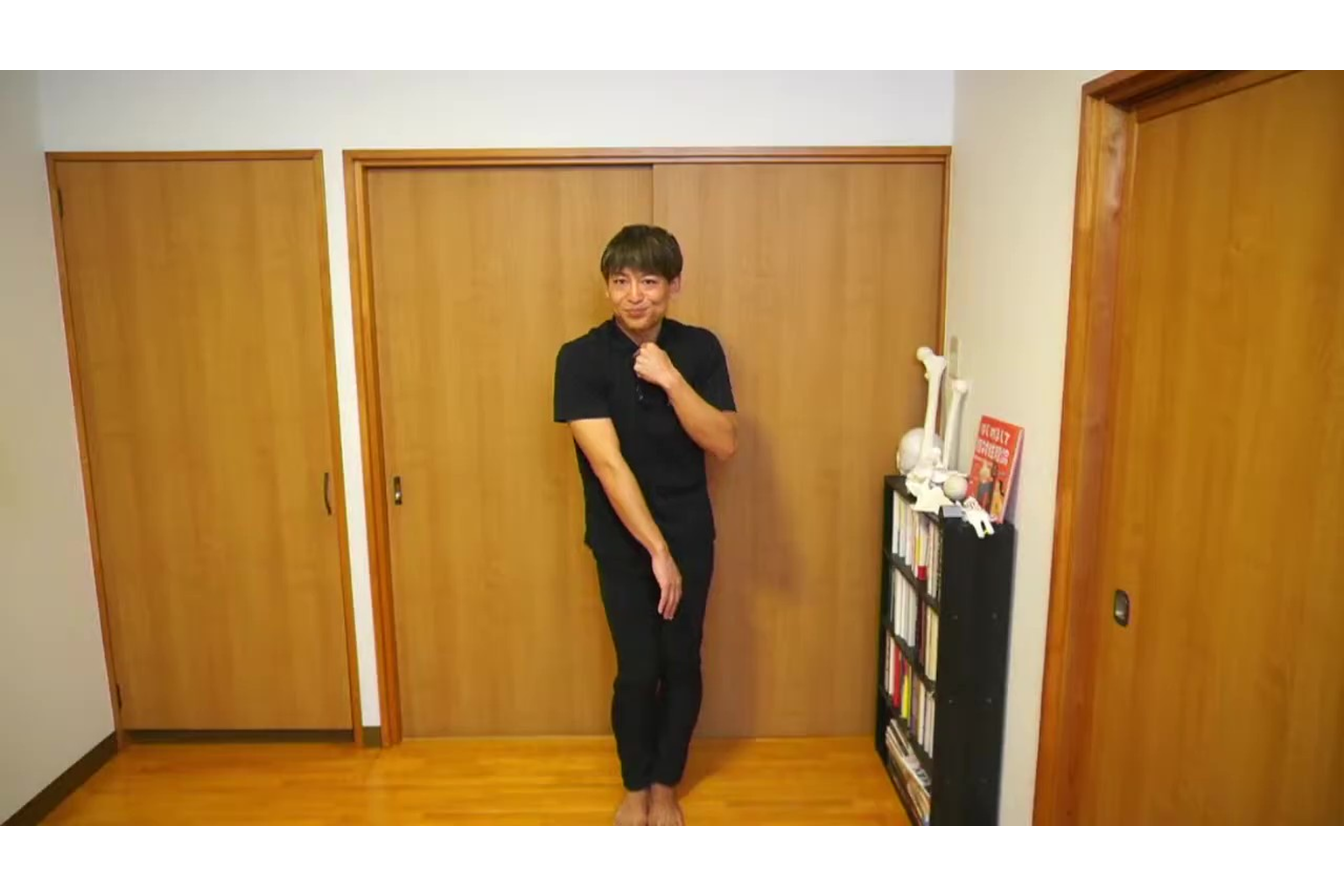 毎朝の体操LIVEの様子